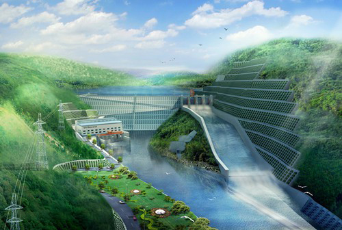 雨山老挝南塔河1号水电站项目